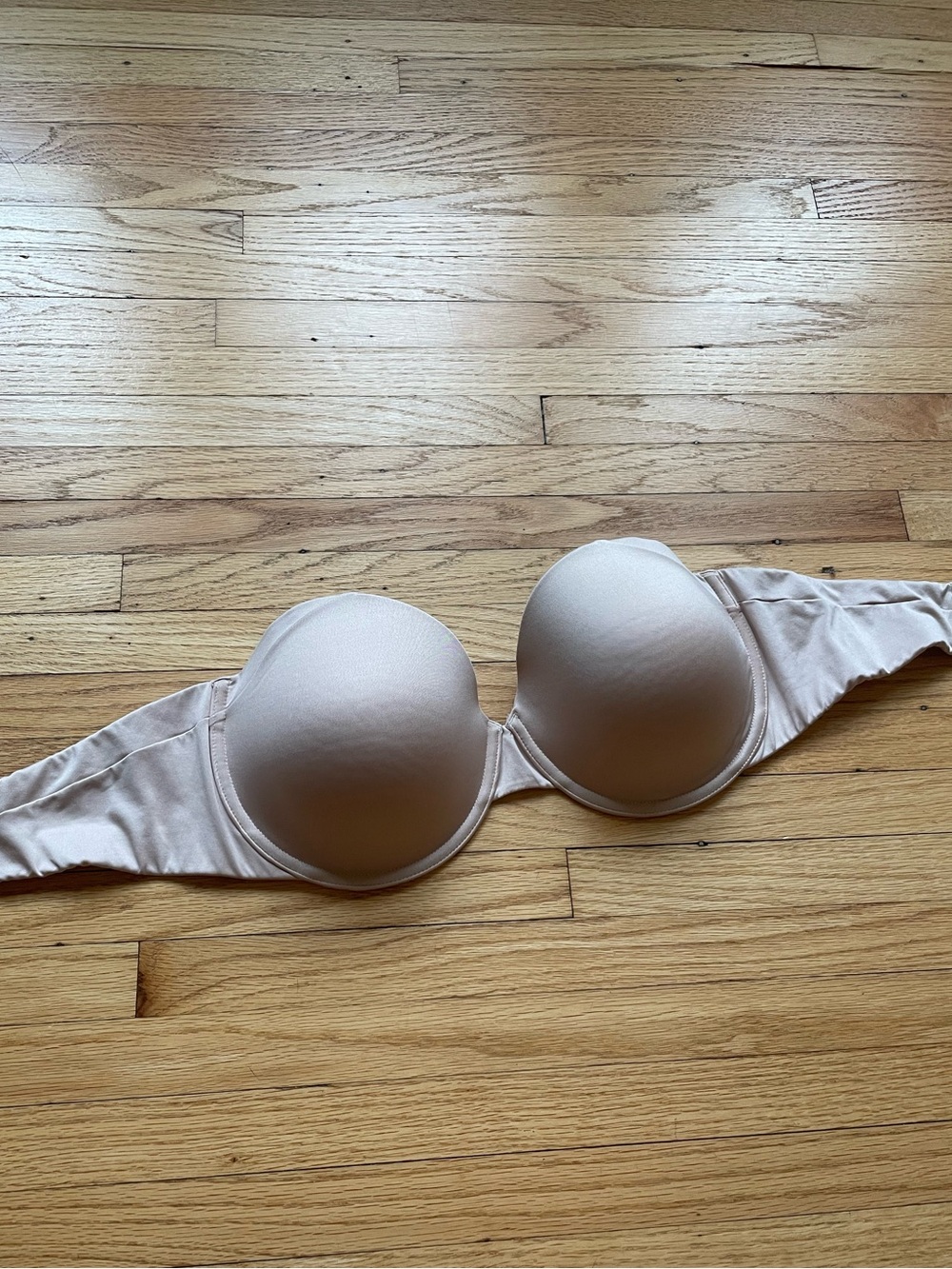Maidenform Strapless Smooth T-Shirt Bra - Light Beige